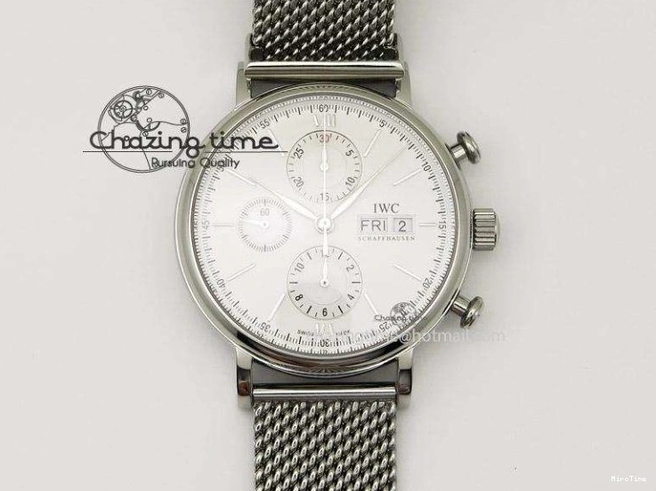 MIROTIME 0202 Tailored Da Vinci IW356601 SS MKF 1:1 Best Edition Black Dial On Black Leather Strap A 7231